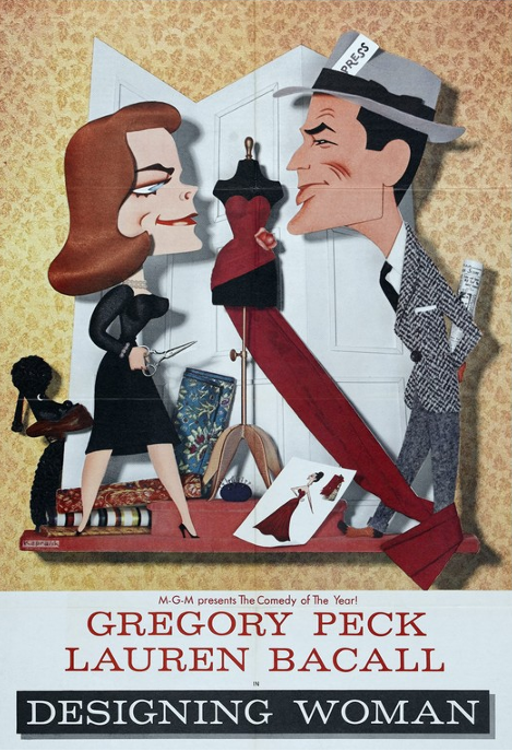 Designing Woman on DVD, Comedy, Gregory Peck, Lauren Bacall