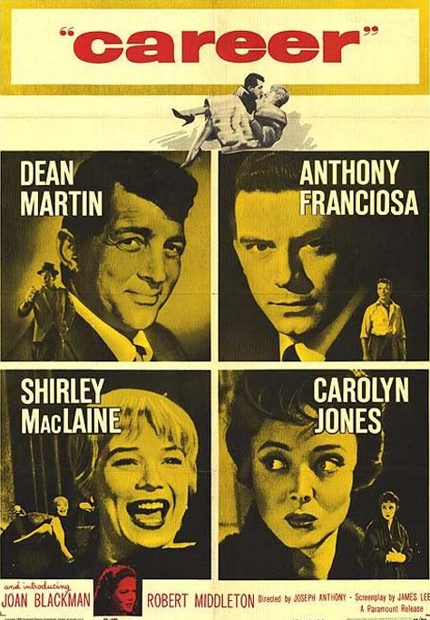 Career on DVD, Drama, Dean Martin, Anthony Franciosa