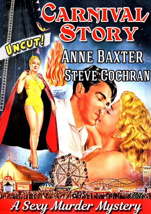 Carnival Story on DVD, Drama, Anne Baxter, Steve Cochran