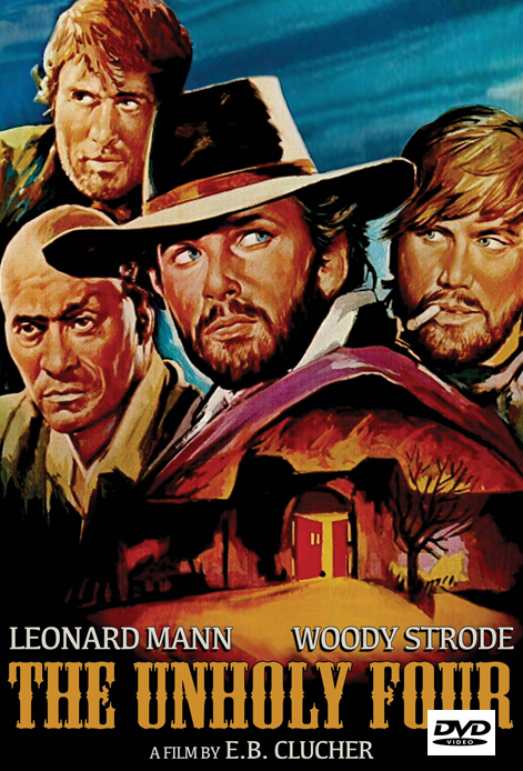 The Unholy Four on DVD, Drama,  Leonard Mann, Woody Strode