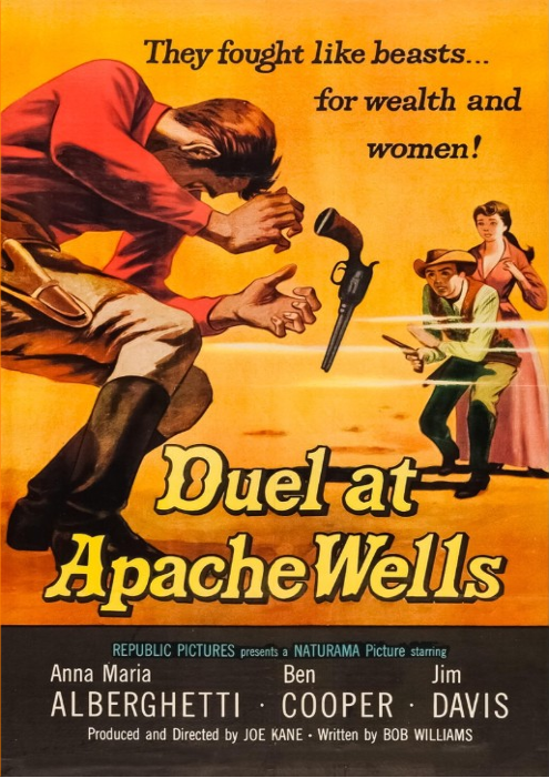 Duel at Apache Wells South on DVD, Drama, Anna Maria Alberghetti, Ben Cooper