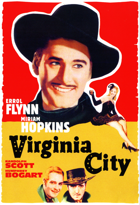 Virginia City on DVD, Western,  Errol Flynn, Miriam Hopkins