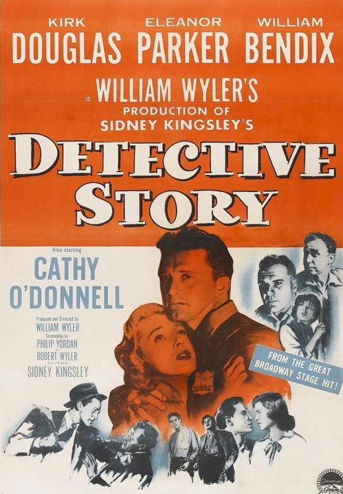 Detective Story on DVD, Drama, Kirk Douglas, Eleanor Parker