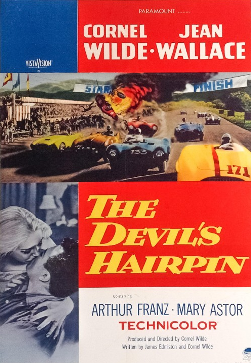 The Devil's Hairpin on DVD, Drama, Cornel Wilde, Jean Wallace