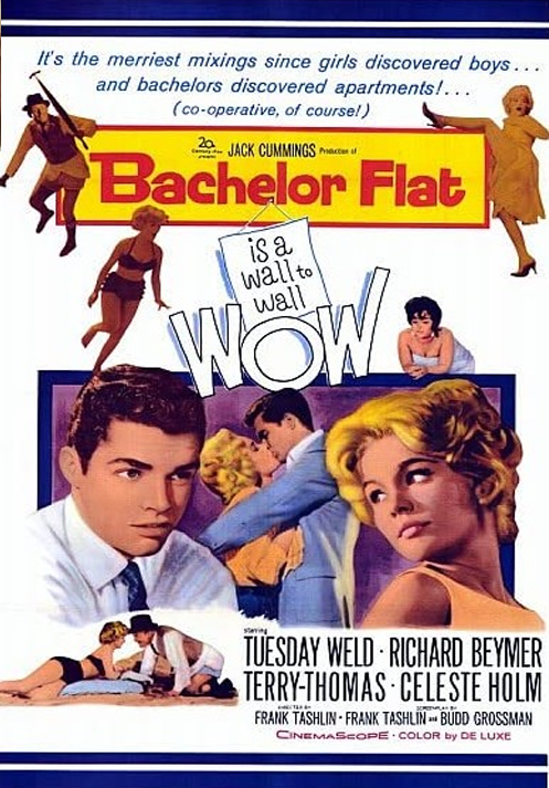 Bachelor Flat on DVD, Comedy, Tuesday Weld, Richard Beymer