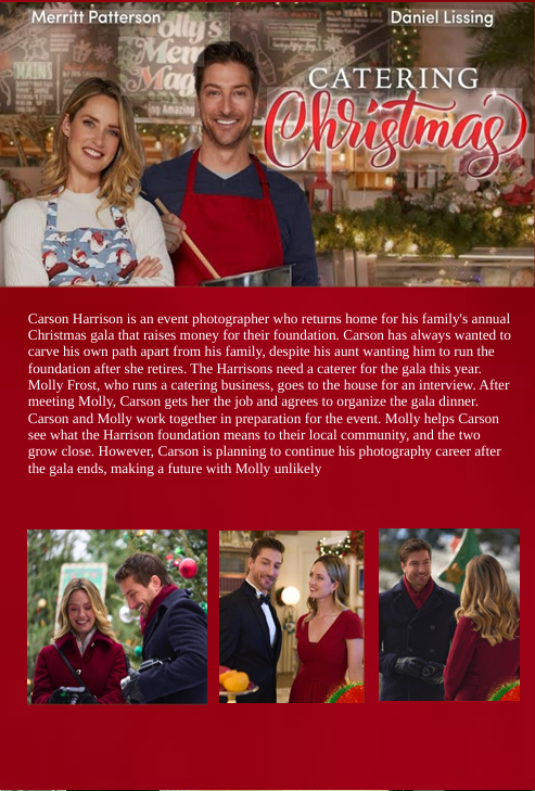 Catering Christmas on DVD, Comedy, Merritt Patterson, Daniel Lissing
