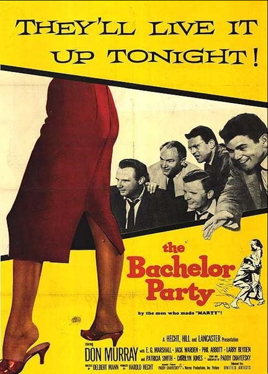 The Bachelor Party on DVD, Drama, Don Murray, E.G. Marshall