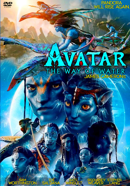 Avatar: The Way of Water on DVD, Action, Sam Worthington, Zoe Saldaña