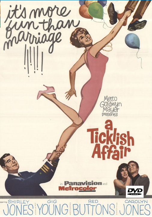 A Ticklish Affair on DVD, Comedy, Shirley Jones, Gig Young