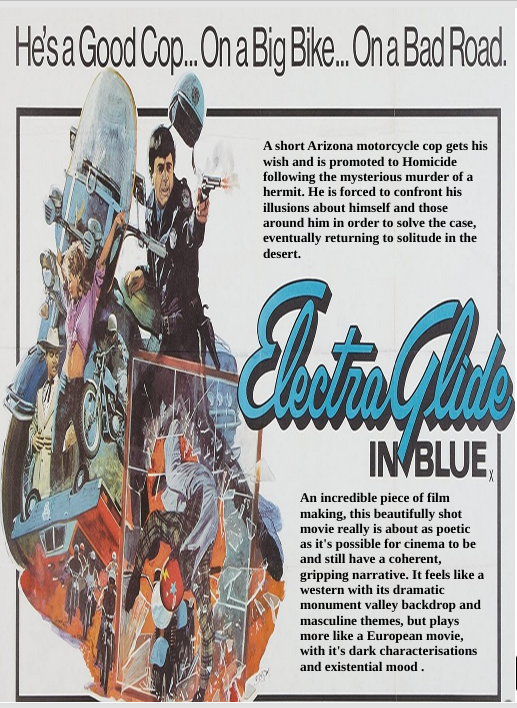 Electra Glide in Blue on DVD, Drama, Robert Blake, Billy Green Bush
