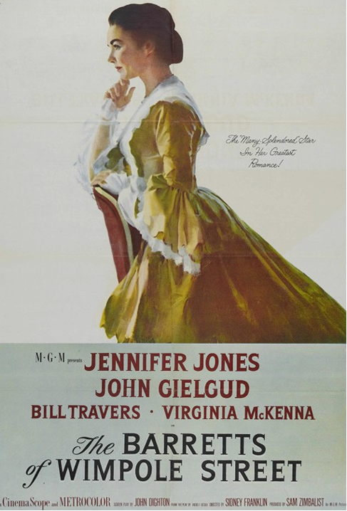 The Barretts of Wimpole Street on DVD,  Biography, Jennifer Jones, John Gielgud