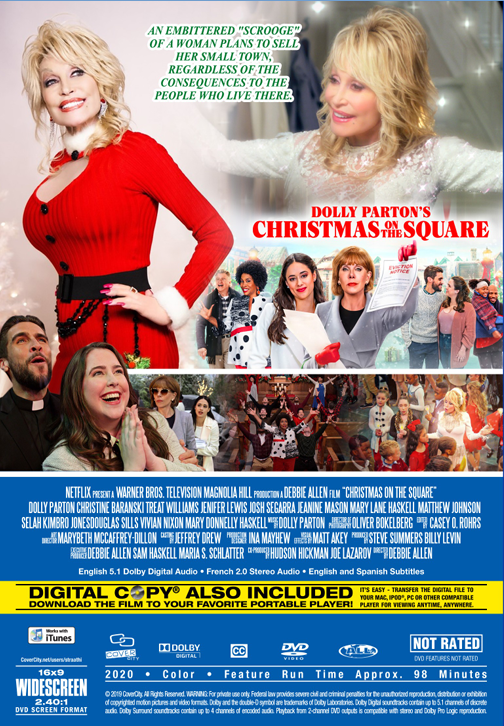 Christmas on the Square on DVD, Comedy,  Dolly Parton, Jenifer Lewis