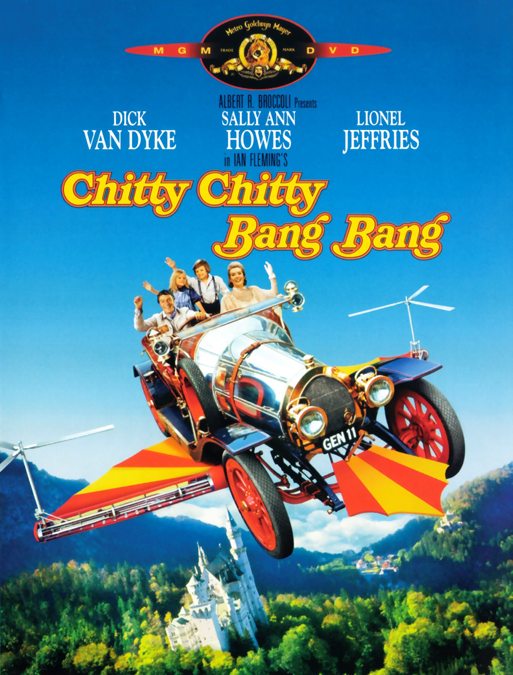 Chitty Chitty Bang Bang on DVD, Adventure, Dick Van Dyke, Sally Ann Howes