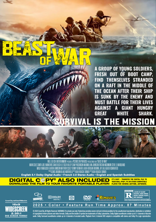 Beast of War on DVD, Action, Mark Coles Smith, Joel Nankervis