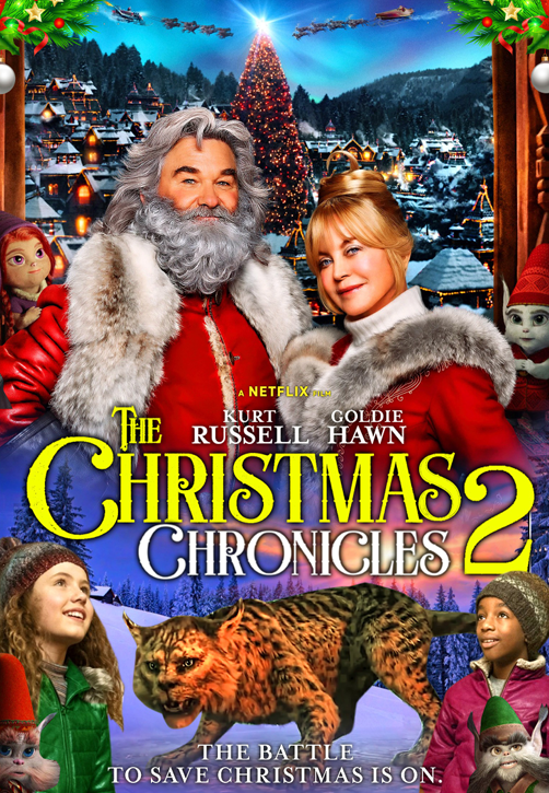 The Christmas Chronicles Part Two on DVD, Adventure, Kurt Russell, Goldie Hawn