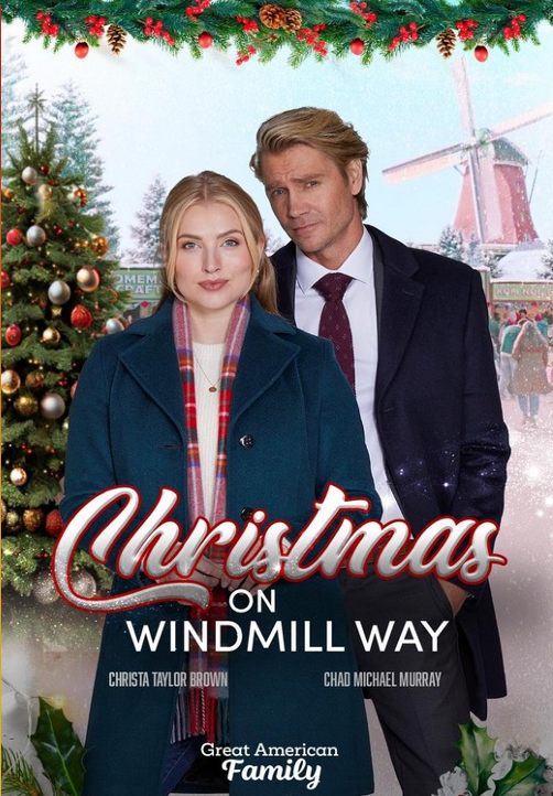 Christmas on Windmill Way on DVD, Romance, Chad Michael Murray, Christa Taylor Brown