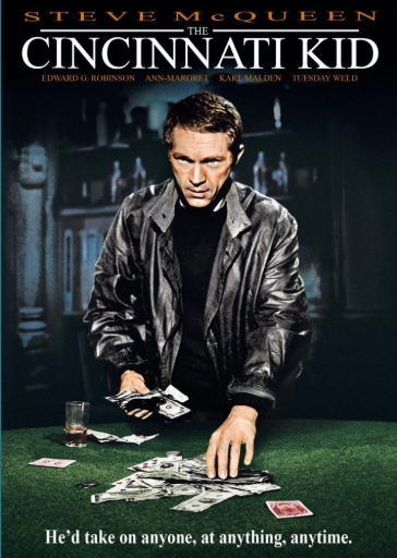 The Cincinnati Kid on DVD, Drama, Steve McQueen, Ann-Margret