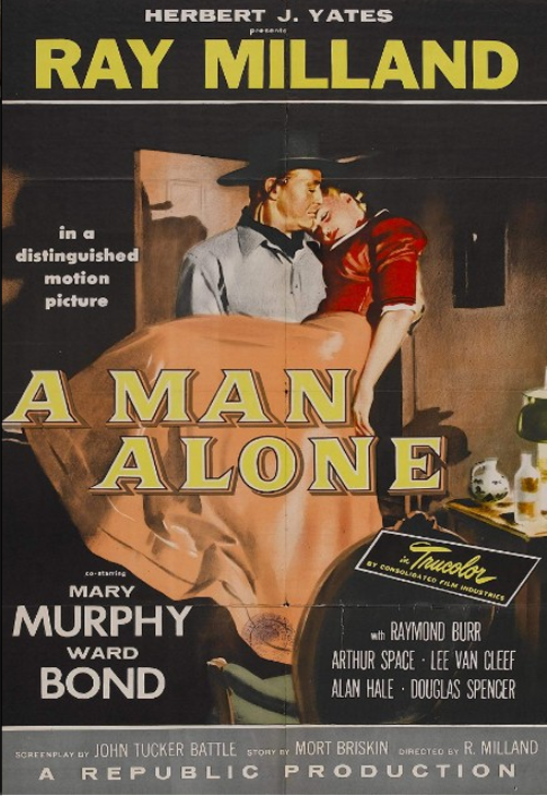 A Man Alone on DVD, Western, Ray Milland, Mary Murphy