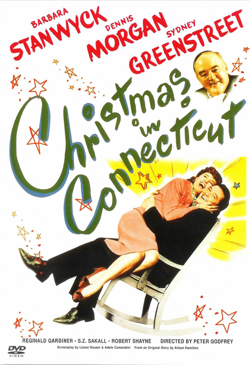 Christmas in Connecticut on DVD, Comedy, Barbara Stanwyck, Dennis Morgan