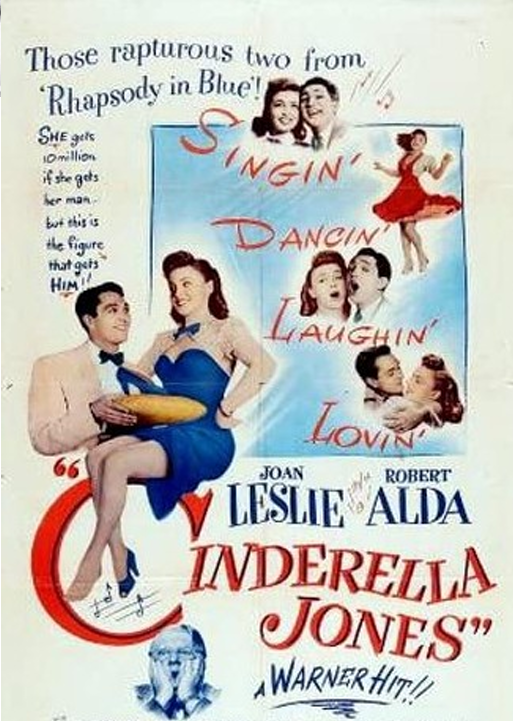 Cinderella Jones on DVD, Comedy, Joan Leslie, Robert Alda
