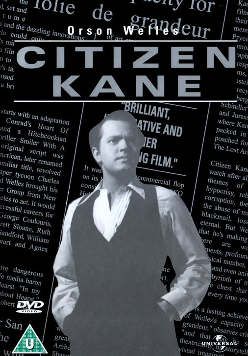 Citizen Kane on DVD, Drama, Orson Welles, Joseph Cotten
