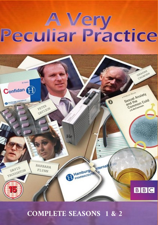 A Very Peculiar Practice on DVD, Comedy, Peter Davison, Graham Crowden