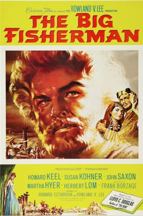 The Big Fisherman on DVD, Drama, Howard Keel, John Saxon