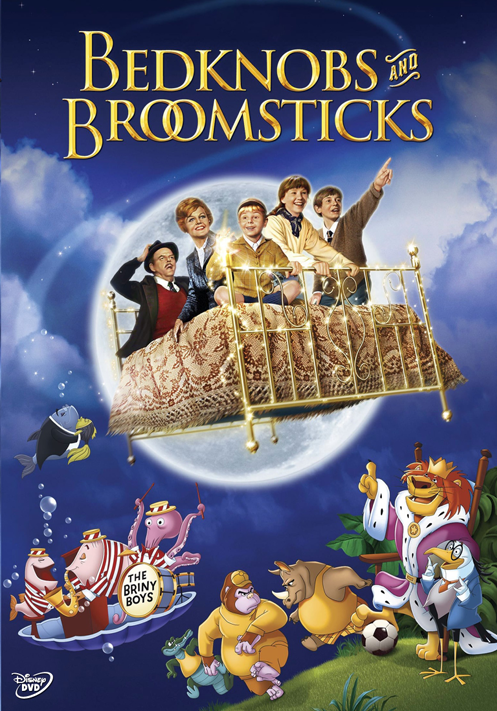 Bedknobs and Broomsticks on DVD,  Comedy,   Angela Lansbury, David Tomlinson