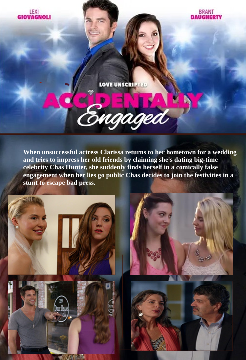 Accidentally Engaged on DVD, Romance, Lexi Giovagnoli, Brant Daugherty