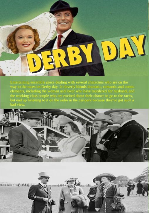 Derby Day on DVD, Comedy,Anna Neagle, Michael Wilding