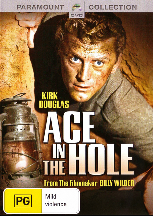 Ace in the Hole on DVD, Drama, Kirk Douglas, Jan Sterling