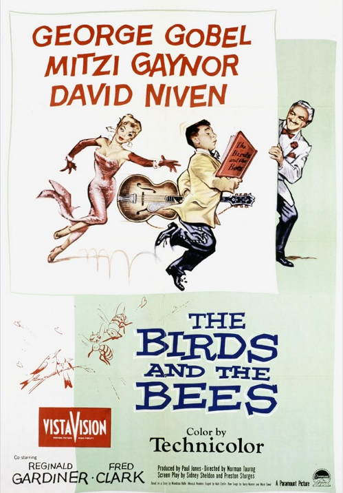 The Birds and the Bees on DVD, Comedy,  George Gobel, Mitzi Gaynor