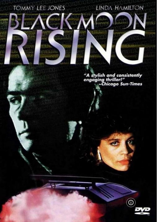 Black Moon Rising on DVD, Action, Tommy Lee Jones, Linda Hamilton