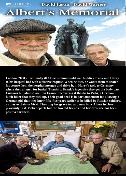 Albert's Memorial on DVD, Comedy, David Jason, David Warner