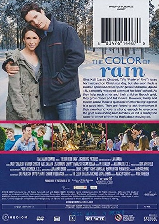 The Color of Rain on DVD, Drama, Warren Christie, Lacey Chabert