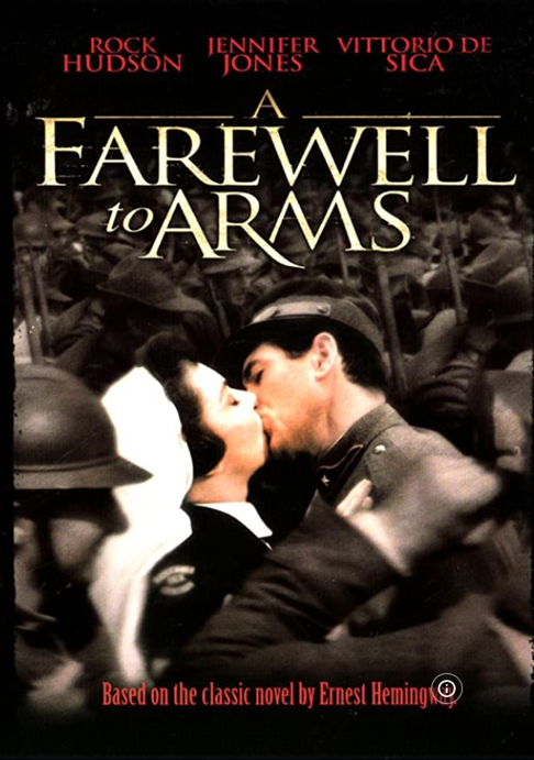 Farewell to Arms on DVD, Drama, Rock Hudson, Jennifer Jones