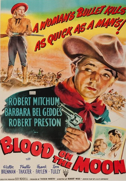 Blood on the Moon on DVD, Drama, Robert Mitchum, Barbara Bel Geddes