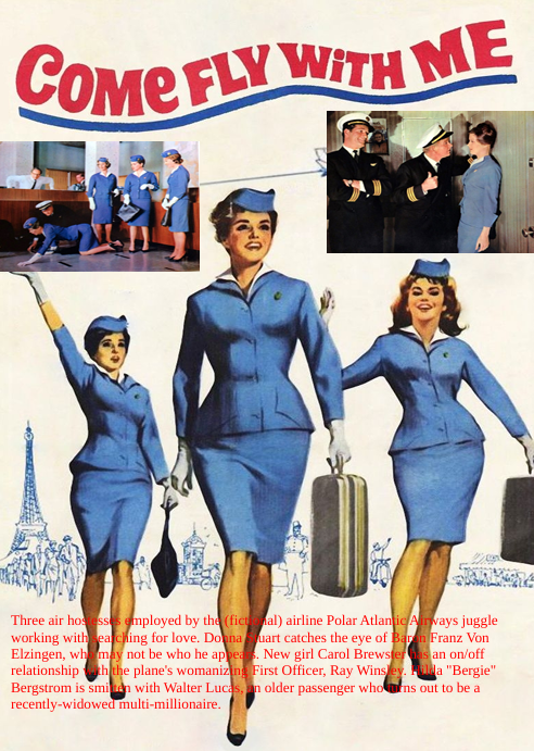 Come Fly with Me on DVD, Comedy, Dolores Hart, Hugh O'Brian