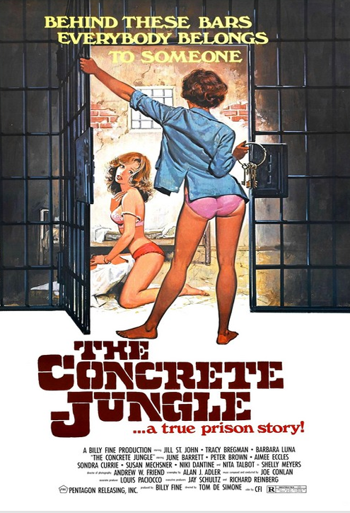 The Concrete Jungle on DVD, Drama, Jill St. John, Tracey E. Bregman
