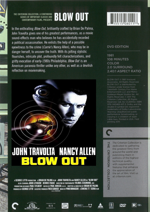 Blow Out Interview with Garrett Brown on DVD,  Documentary, Garrett Brown