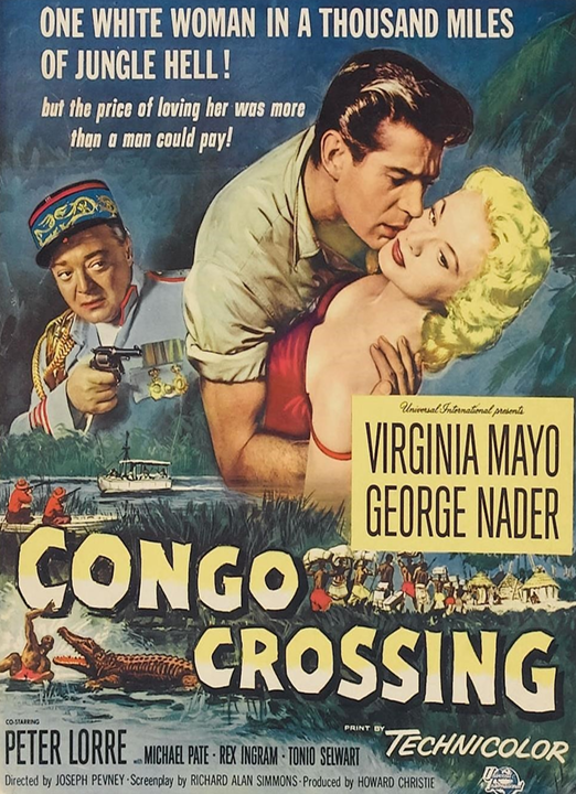 Congo Crossing on DVD, Drama, Virginia Mayo, George Nader