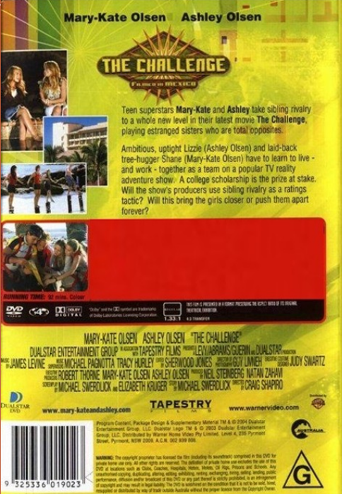 The Challenge on DVD, Family, Mary-Kate Olsen, Ashley Olsen