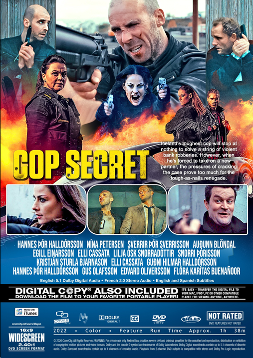 Cop Secret on DVD, Action, Auðunn Blöndal, Egill Einarsson