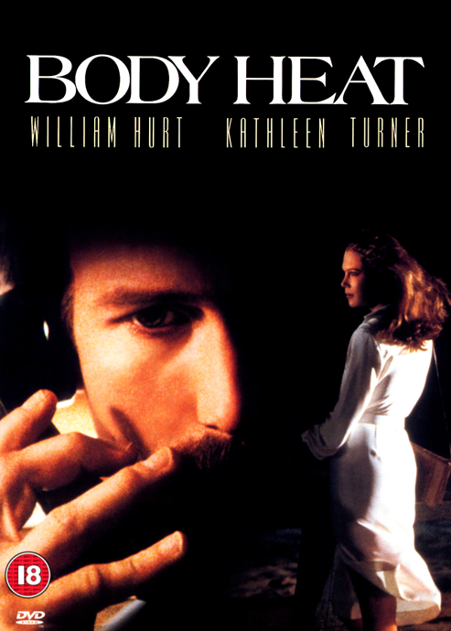 Body Heat on DVD, Drama, William Hurt, Kathleen Turner