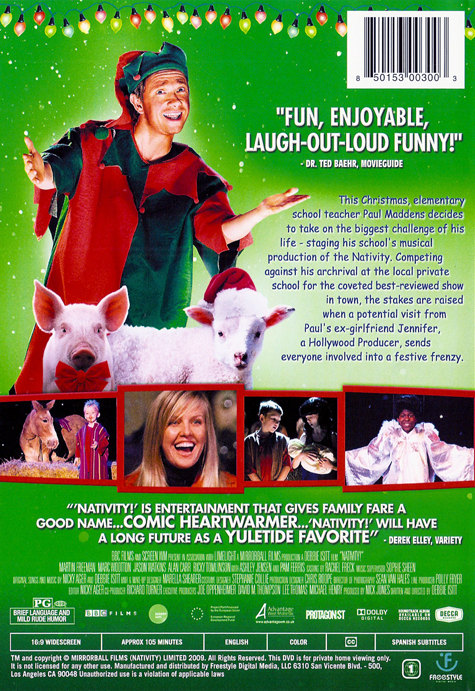 Nativity! on DVD, Comedy, Martin Freeman, Marc Wootton
