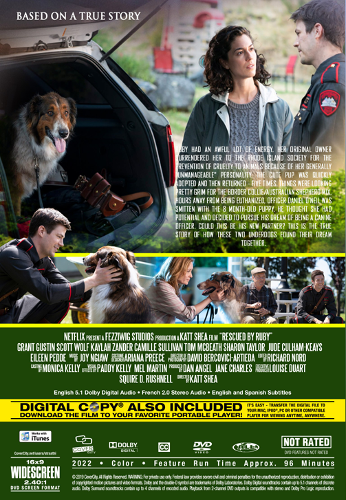Rescued by Ruby on DVD, Drama, Grant Gustin, Scott Wolf