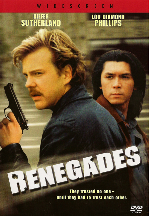 Renegades on DVD, Action, Kiefer Sutherland, Lou Diamond Phillips