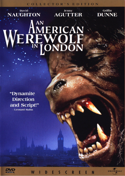 An American Werewolf in London on DVD, Horror, David Naughton, Jenny Agutter