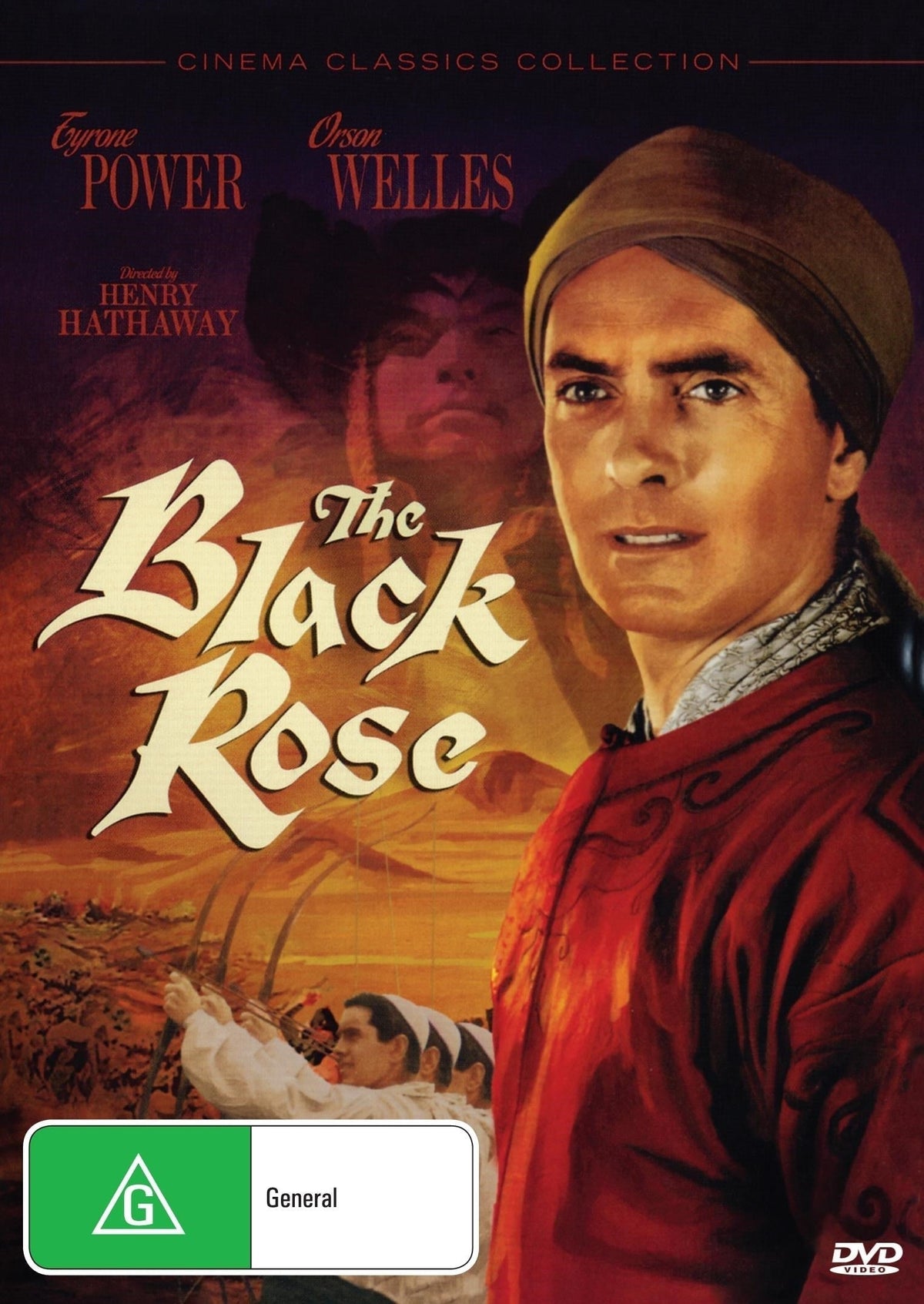 The Black Rose on DVD, History, Tyrone Power, Orson Welles ...