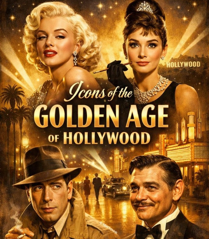 Icons of the Golden Age of Hollywood
